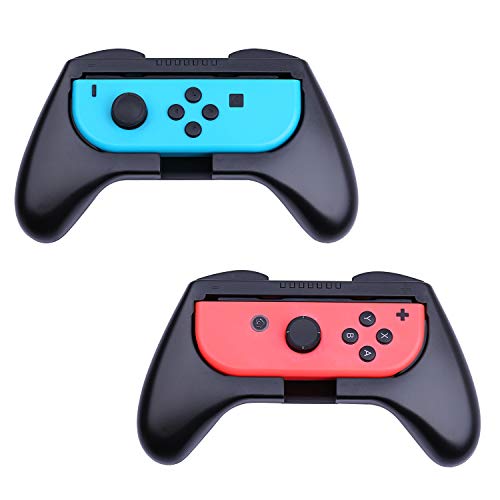 HEYSTOP Nintendo Switch Joy-con Grips (2 Piezas), Mando Joycon Grip Kit, Funda Protector Handle Kits para Mandos Joy-con Set de Nintendo Switch Controller