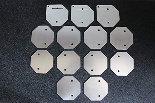 HHO PARTS - 13 PLATES FOR DRY CELL KIT HYDROGEN GENERATOR INOX 316L