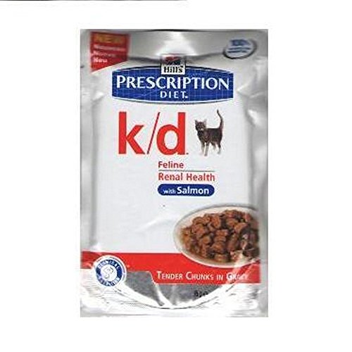 Hill?s Pet Nutrition - Hill's Prescription Diet Feline k/d - 133 - 12 x 85 Grs.(Bolsita) Pack Ahorro