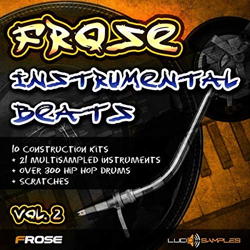 HIP Sample Pack Frose Instrumental Beats Vol.2 - 10 nuevos ritmos instrumentales|WAV + GIG Files DVD non BOX