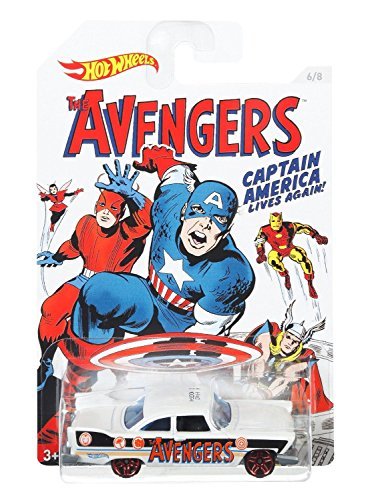 Hot Wheels Marvel Captain America Classics - '57 Plymouth Fury by Hot Wheels