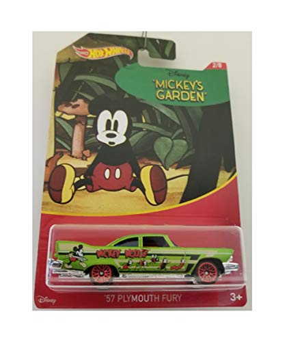 Hot Wheels Mickey Mouse 2018 57 Plymouth Fury 2/8 Series Mickey's Garden