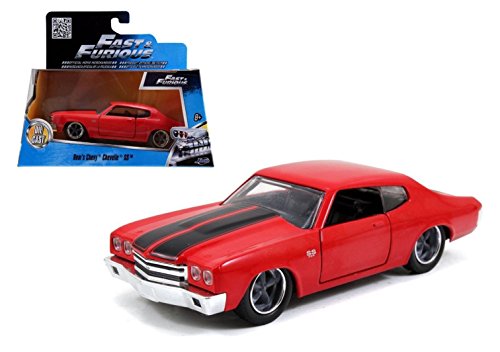 Jada Toys 1/32 DOM'S CHEVROLET CHEVELLE SS Red Fast and Furious Diecast Car by Jada