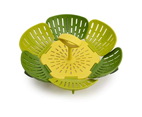 Joseph Joseph 45030 Bloom Cesta vaporera Plegable-Verde, Plastic Joseph Joseph 45030 Bloom Cesta vaporera Plegable-Verde, Plastic