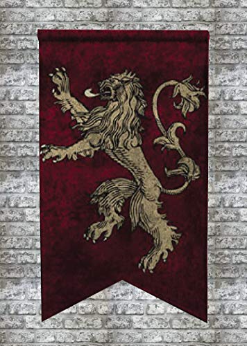 Juego de Tronos - Estandarte de pared Lannister de 65 x 118 cm
