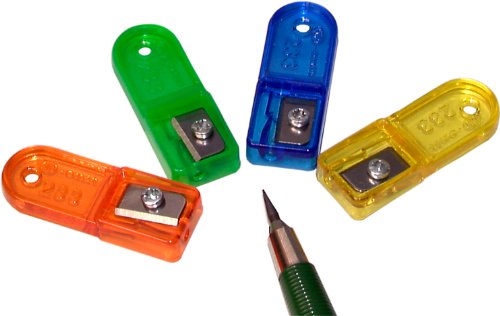 Kum 303.58.21 Plastic Lead Pointer Pencil Sharpener, Colors Vary by KUM&KUM