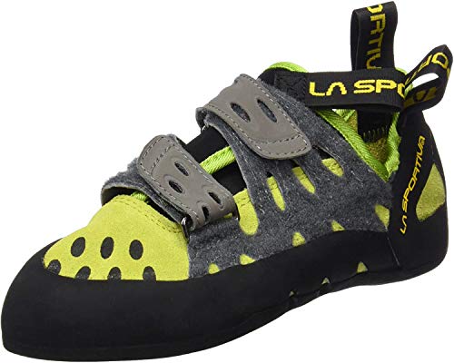 La Sportiva Tarantula, Pies de Gato Unisex, Verde/Gris, 38.5 EU