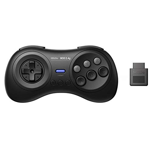 Lan Lan for Sega Genesis MD Playstation NS 8 Bitdo M30 Gamepad 2.4G Controller + receptor