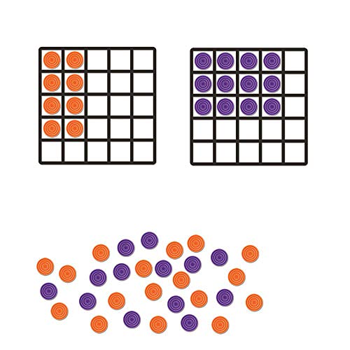 Learning Resources- Set de cuadrículas Gigantes para demostración, Color (LER6648)