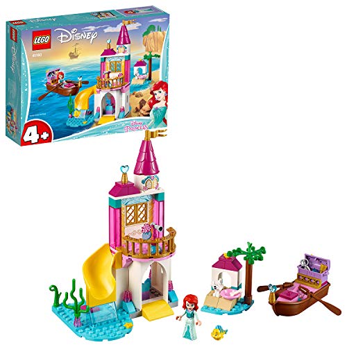 LEGO Disney Princess - Castillo en la Costa de Ariel, juguete imaginativo de construcción (41160)