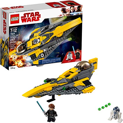 LEGO Star Wars 75214 - Anakins Jedi Starfighter (247 Piezas)