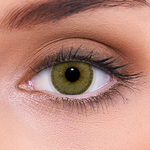 Lentes de contacto de hidrogel de silicona marrones naturales 'Natural Hazel' de alta cobertura + contenedor de LENZOTICA I 1 par (2 piezas) I DIA 14.00 I sin aumento I 0,00 dioptrías Lentes de contacto de hidrogel de silicona marrones naturales 'Natural Hazel' de alta cobertura + contenedor de LENZOTICA I 1 par (2 piezas) I DIA 14.00 I sin aumento I 0,00 dioptrías