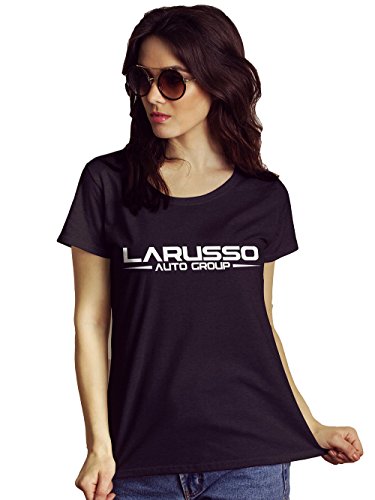 LeRage Larusso Auto Group Cobra Kai Playera con Cuello en V para Mujer - Negro - XX-Large
