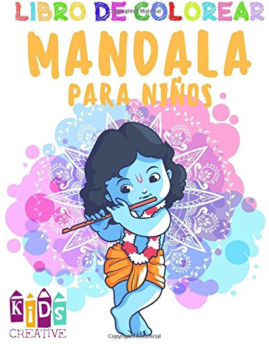 Libro para colorear Mandala para niños 4-6 años de edad ~ Fácil mandalas: Mandalas fáciles: Unicornios, figuras, mariposas, flores, delfines, helados, ... gatos y otros (Volúmen 2) 2017: Volume 2