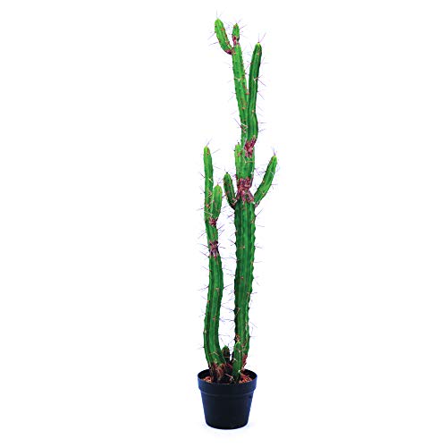 Línea Déco | Cactus artificial gigante | planta verde artificial | cactea | árbol | decoración de interior | casa oficina
