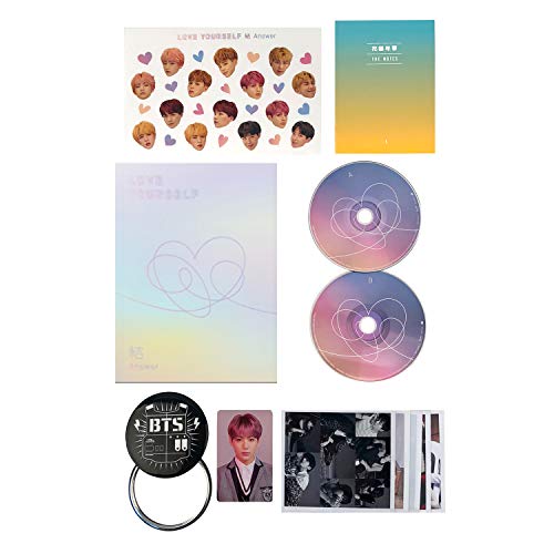 LOVE YOURSELF 結 ANSWER [ L ver. ] BTS Album 2CD + Photobook + Mini Book + Sticker Pack + FREE GIFT / K-POP Sealed