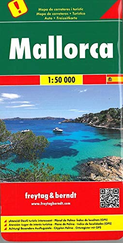 Mallorca, mapa de carreteras. Escala 1:50.000. Freytag & Berndt.: Auto + Freizeitkarte, Besondere Ausflugsziele: AK 0526 (Auto karte)