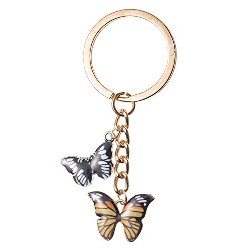 Marlon Nancy - Llavero creativo con colgante de mariposa de cristal Multi-8 Taille unique