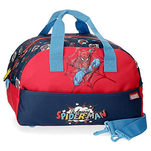 Marvel Spiderman Pop Bolsa de Viaje Multicolor 40x25x18 cms Poliéster 18L