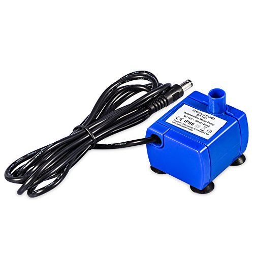 Mascotas Bomba de Agua, 12V Fuente de Agua Dispensador de Mascotas Mini Bomba de Agua Ultra Silencioso 1,6L Cable de 5,9 pies para Gatos Perros Bebedero Mascotas Bomba de Agua, 12V Fuente de Agua Dispensador de Mascotas Mini Bomba de Agua Ultra Silencioso 1,6L Cable de 5,9 pies para Gatos Perros Bebedero