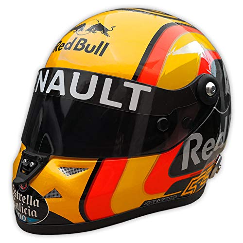Master Lap Réplica 1:2 Casco Carlos Sainz 'Renault F1 2018'