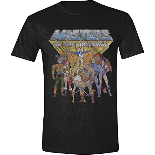 Masters of the Universe - Classic Characters Hombres Camiseta - Negro, Taille:S