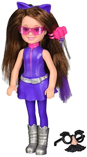 Mattel Barbie - Muñeca Fashion Agente Secreto, Color Violeta (DHF11)