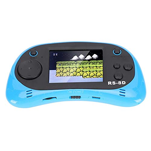 Mavis Laven Consola De Juegos Portátil - Mini Consola De Juegos Portátil Pantalla a Color De 2.5 Pulgadas 260 Controlador De Juegos para Juegos Incorporado Azul(Azul) Mavis Laven Consola De Juegos Portátil - Mini Consola De Juegos Portátil Pantalla a Color De 2.5 Pulgadas 260 Controlador De Juegos para Juegos Incorporado Azul(Azul)
