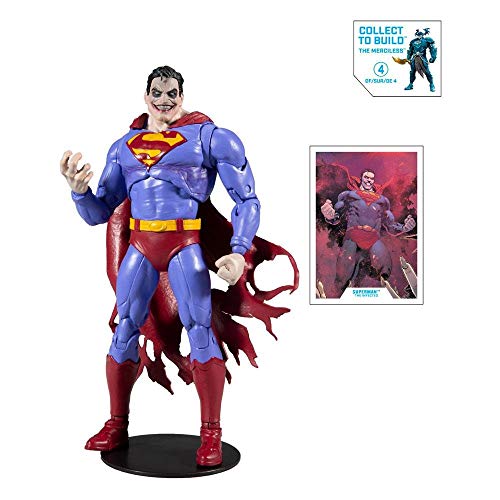 McFarlane Toys DC Multiverse Superman (The Infected) Action Figure with Build-A Parts for 'The Merciless' Figure