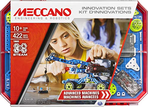 MECCANO 6052622 - Kit de construcción para Motor y Engranajes