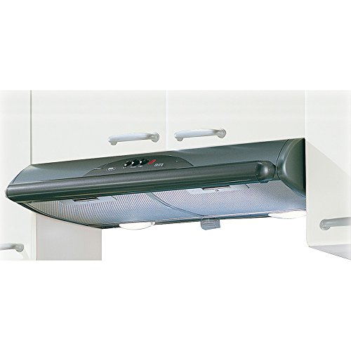 Mepamsa Mito Jet 60 - Campana aspirante decorativa de pared, color gris metal Mepamsa Mito Jet 60 - Campana aspirante decorativa de pared, color gris metal