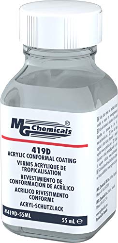 MG Chemicals 419D-55ML Revestimiento de Conformación Acrílico Premium, Transparente