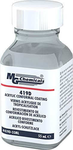 MG Chemicals 419D-55ML Revestimiento de Conformación Acrílico Premium, Transparente MG Chemicals 419D-55ML Revestimiento de Conformación Acrílico Premium, Transparente