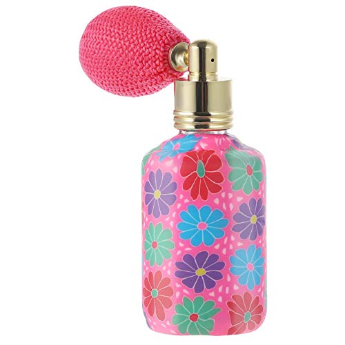 MILISTEN Botella de Perfume Vintage Spray Recargable 15 Ml Envase Cosmético de Vidrio Vacío para Oficina en Casa Viajes Al Aire Libre (Color Aleatorio)