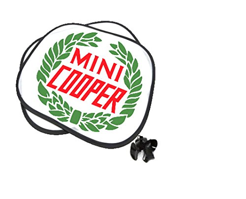 Mini Cooper Logo Sun Shade Pack de dos