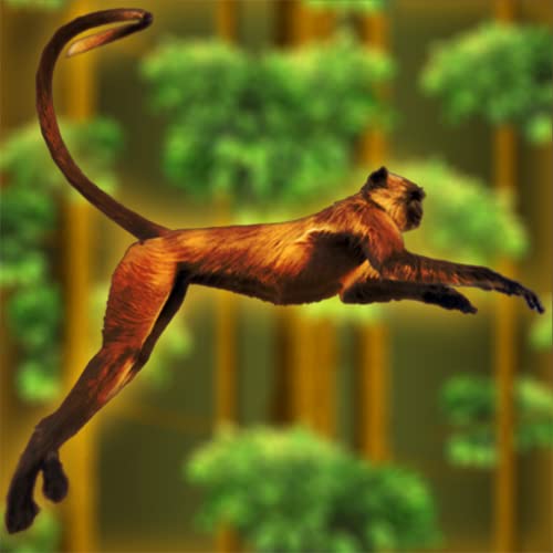 mono, chimpancé y el mono bananero búsqueda divierten en el bosque - edición gratuita