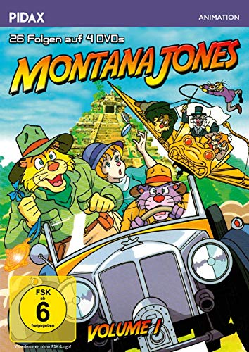 Montana Jones, Vol. 1 / Die ersten 26 Folgen der erfolgreichen Anime-Serie (Pidax Animation) [4 DVDs] [Alemania]