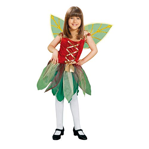 My Other Me Me-200727 Hadas Disfraz de hada del bosque para niña, color verde, 7-9 años (Viving Costumes 200727)