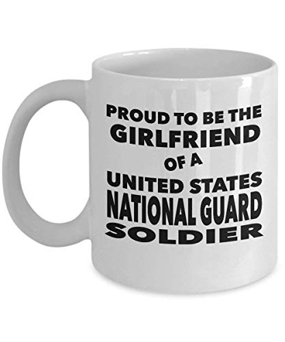 N\A Orgullosa de ser la Novia de un Soldado de la Guardia Nacional de los Estados Unidos, Taza o Tazas de cerámica para café y té.