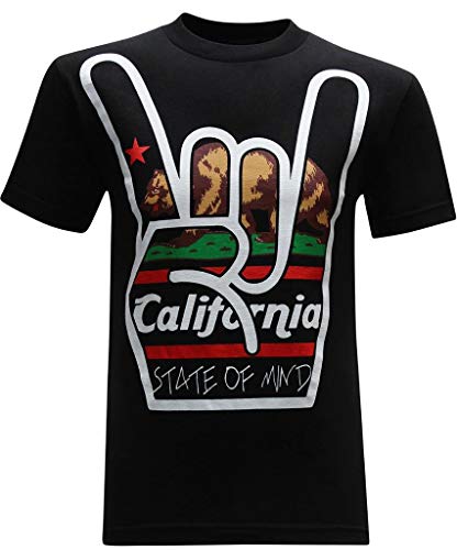 NAMAMI California Republic State of Mind Men's T-Shirt