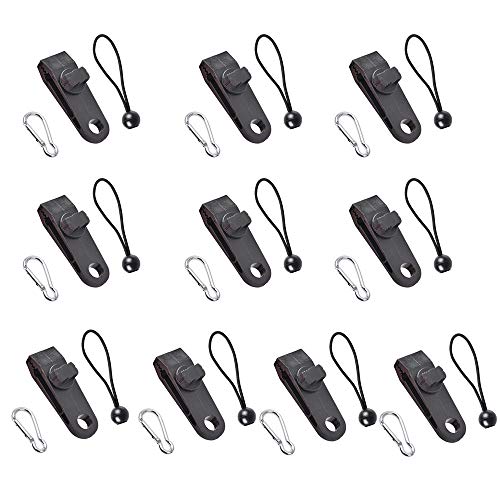 Namvo Life 10 clips para toldo de tienda de campaña, resistente al viento, para camping, al aire libre, gancho fijo, hebilla resistente al viento, abrazadera para tienda de campaña Namvo Life 10 clips para toldo de tienda de campaña, resistente al viento, para camping, al aire libre, gancho fijo, hebilla resistente al viento, abrazadera para tienda de campaña