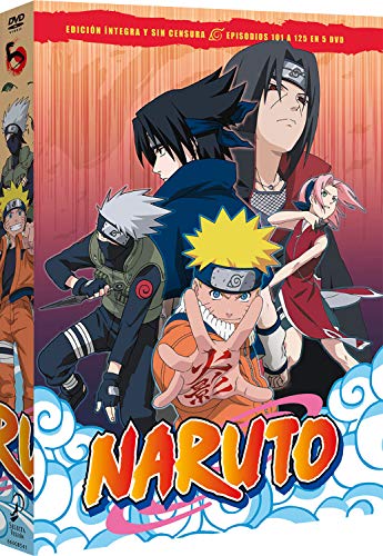 Naruto Box 5 Episodios 101 A 125 [DVD]