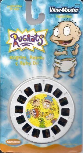 Nickelodeon Rugrats, Reptar & Baby Dill 3d View-Master 3 Reel Set by View Master