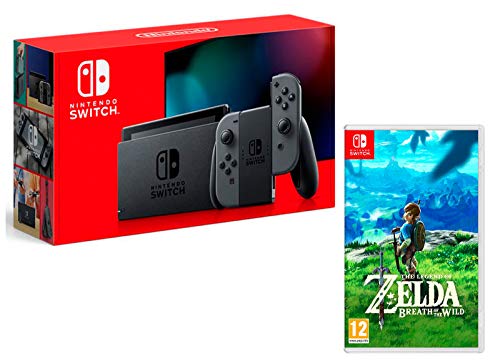 Nintendo Switch 32Gb Gris + The Legend of Zelda: Breath of The Wild Nintendo Switch 32Gb Gris + The Legend of Zelda: Breath of The Wild