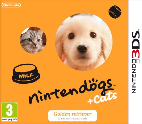 Nintendogs + cats Golden Retriever & ses nouveaux amis [Importación francesa]