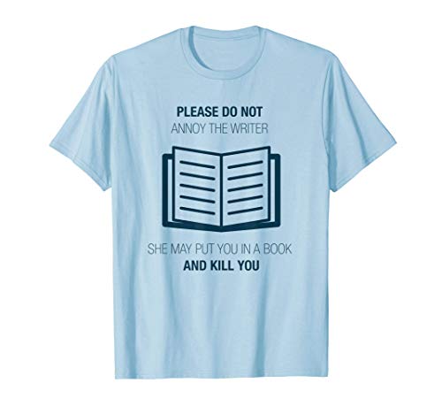 No molestes al escritor Regalo Literatura divertida Autor Camiseta