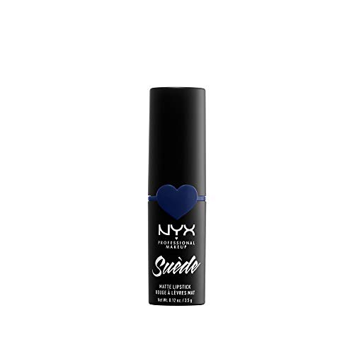 Nyx Professional Makeup Barra De Labios Mate De Larga Duración Y Cobertura Total Suede Matte Lipstick Tono 23 Ex'S Tears Color Azul Oscuro Nyx Professional Makeup Barra De Labios Mate De Larga Duración Y Cobertura Total Suede Matte Lipstick Tono 23 Ex'S Tears Color Azul Oscuro