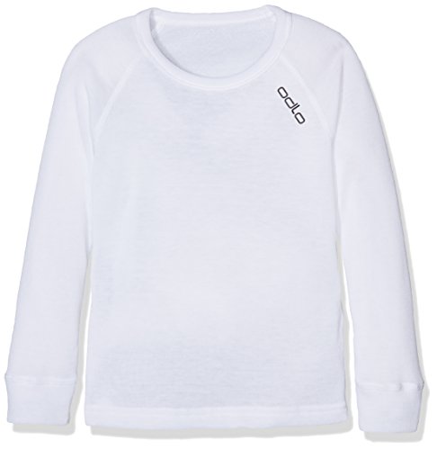 Odlo 10459 – Camiseta manga larga niño blanco fr: 2 años (talla fabricante: 80)