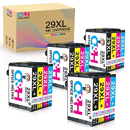 OFFICE HELPER Reemplazo de Cartucho de Tinta Compatible para Epson 29XL for Epson Expression Home XP-235 XP-245 XP-247 XP-255 XP-342 XP-332 XP-335 XP-345 XP-355 XP-352 XP-432 XP-435 XP-442(16 Paquete) OFFICE HELPER Reemplazo de Cartucho de Tinta Compatible para Epson 29XL for Epson Expression Home XP-235 XP-245 XP-247 XP-255 XP-342 XP-332 XP-335 XP-345 XP-355 XP-352 XP-432 XP-435 XP-442(16 Paquete)