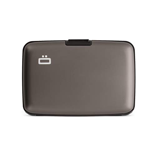 Ögon Smart Wallets - Stockholm Cartera Tarjetero - Protección RFID: Protege Tus Tarjetas de Robar - hasta 10 Tarjetas + Recetas + Notas - Aluminio anodizado (Titanium) Ögon Smart Wallets - Stockholm Cartera Tarjetero - Protección RFID: Protege Tus Tarjetas de Robar - hasta 10 Tarjetas + Recetas + Notas - Aluminio anodizado (Titanium)